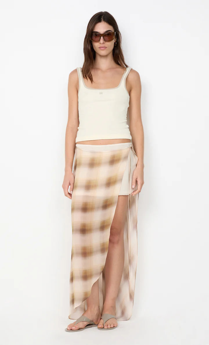 Eliana Midi Skirt Check