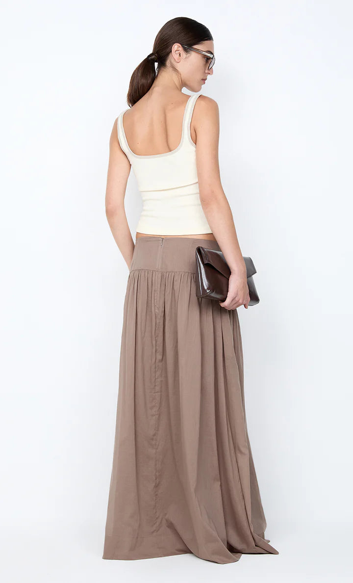 Marlowe Maxi Skirt Taupe