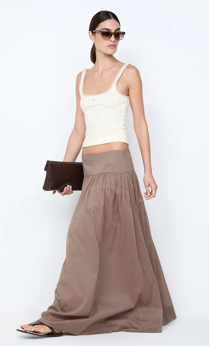 Marlowe Maxi Skirt Taupe