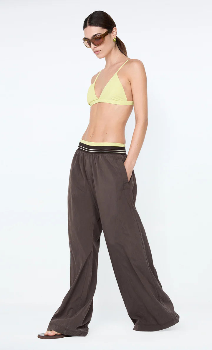 Jerri Wide Leg Pant Chocolate