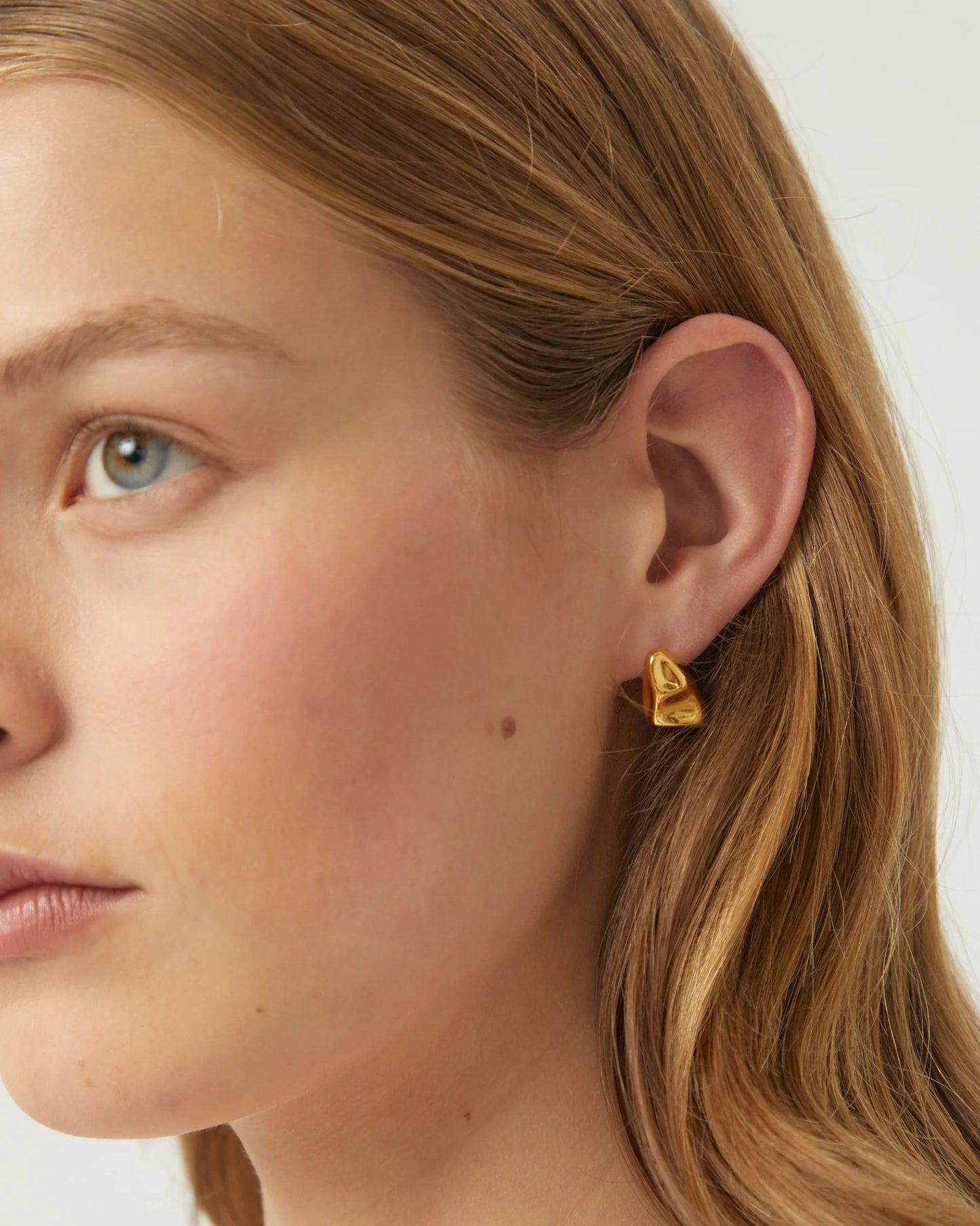 Brie Leon Halle Earrings Gold