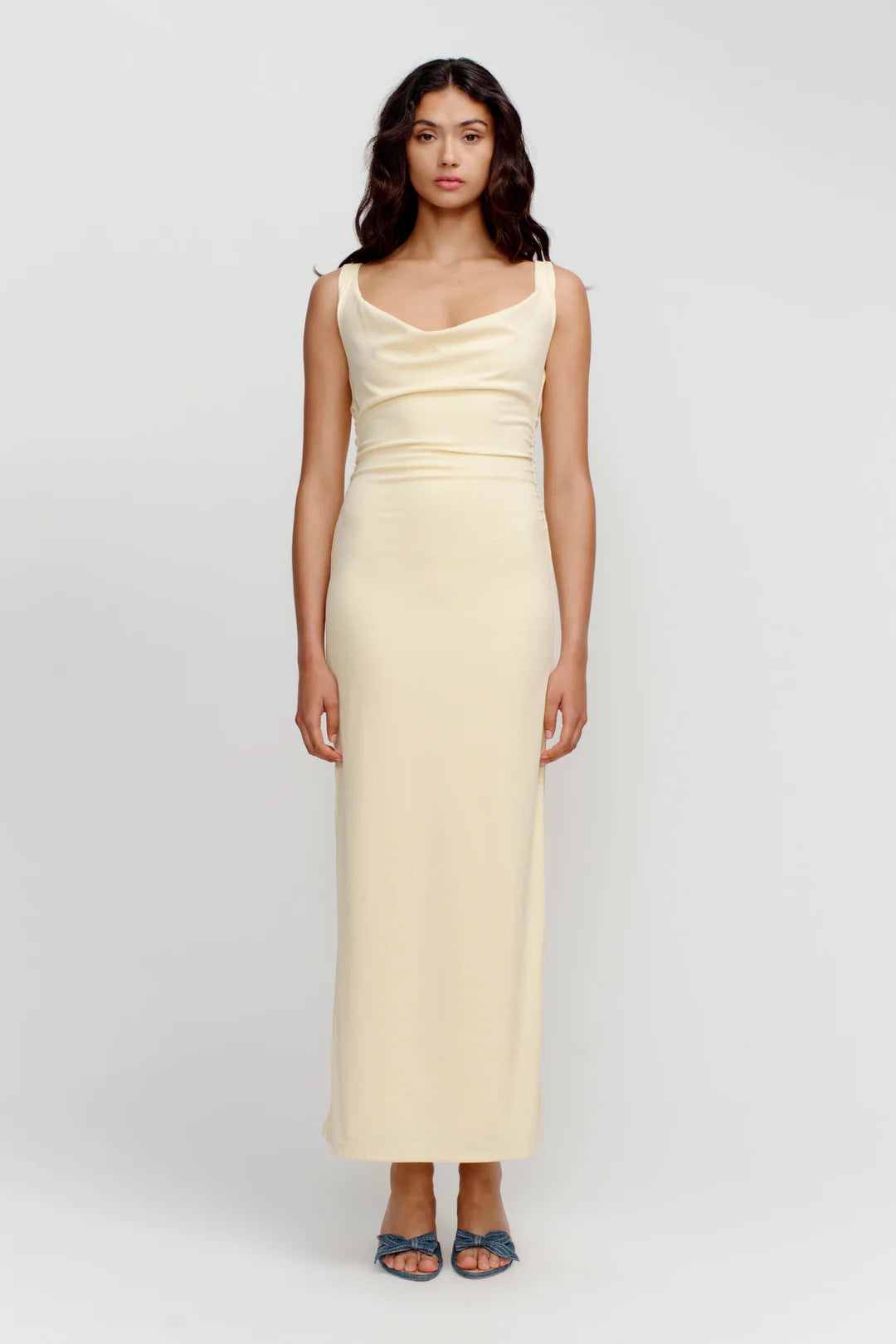 Harriette Midi Dress Butter