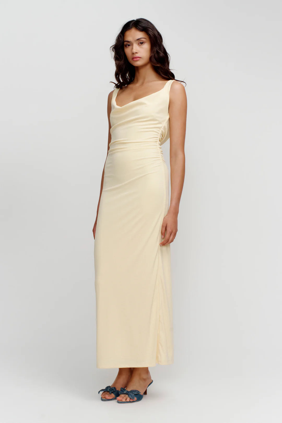 Harriette Midi Dress Butter