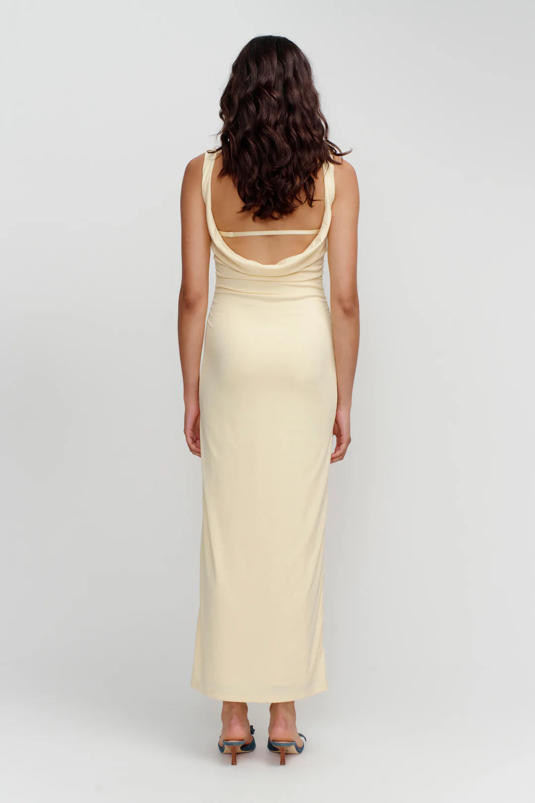 Harriette Midi Dress Butter