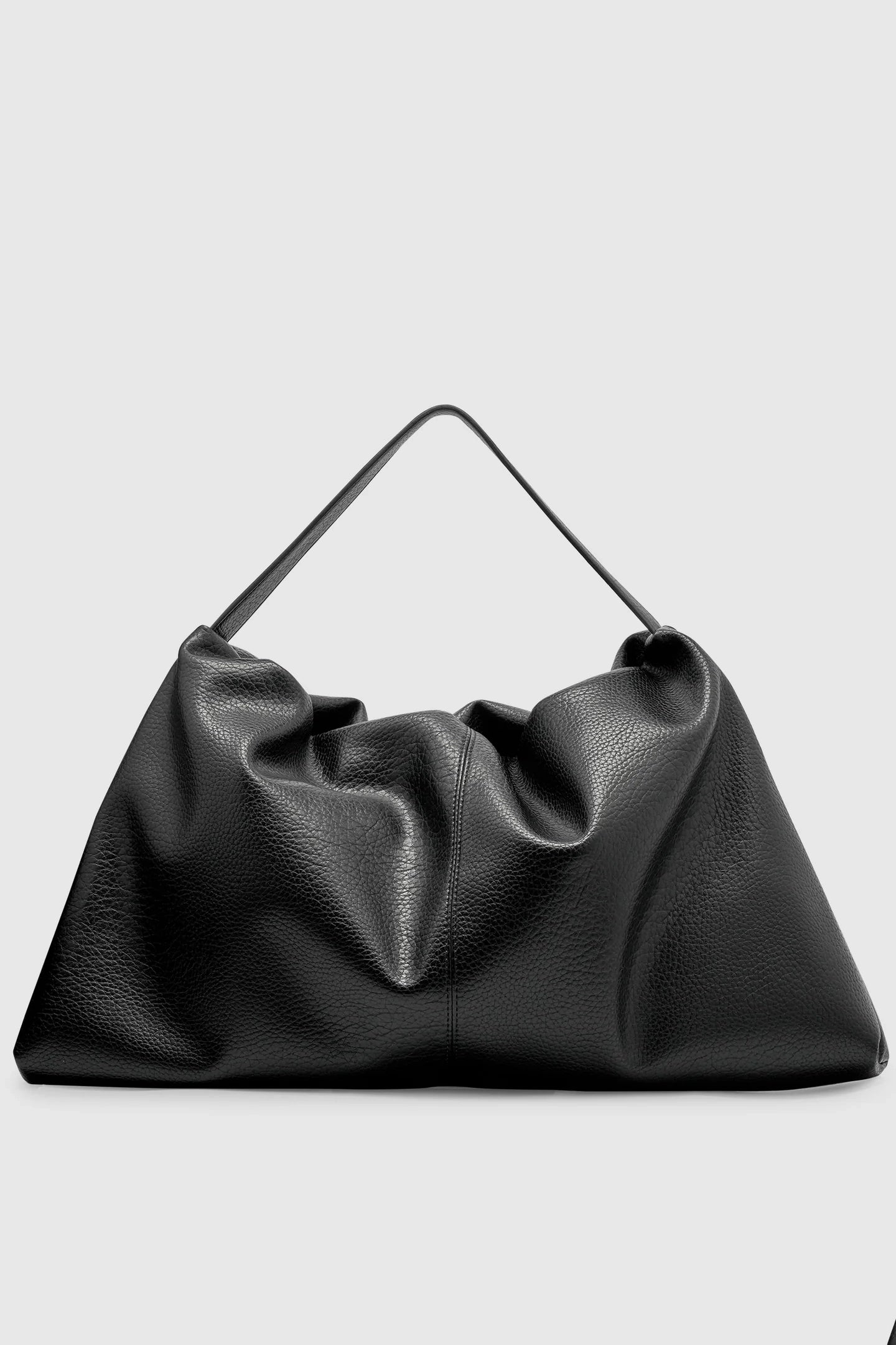 Harlow Slouch Mono Tote Black