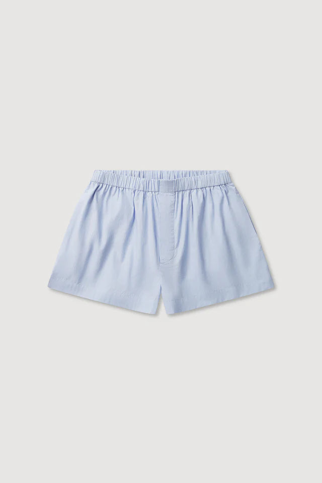 Havana Stripe Poplin Short Blue White Stripe