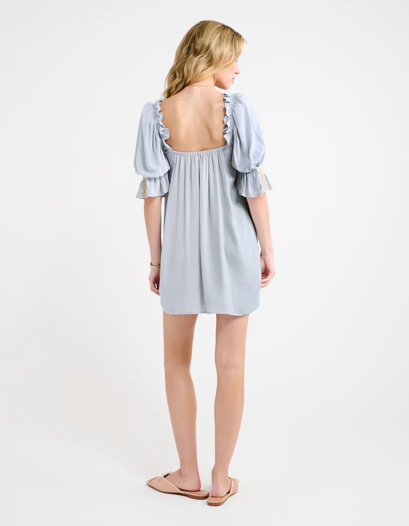 Heirloom Mini Dress French Blue