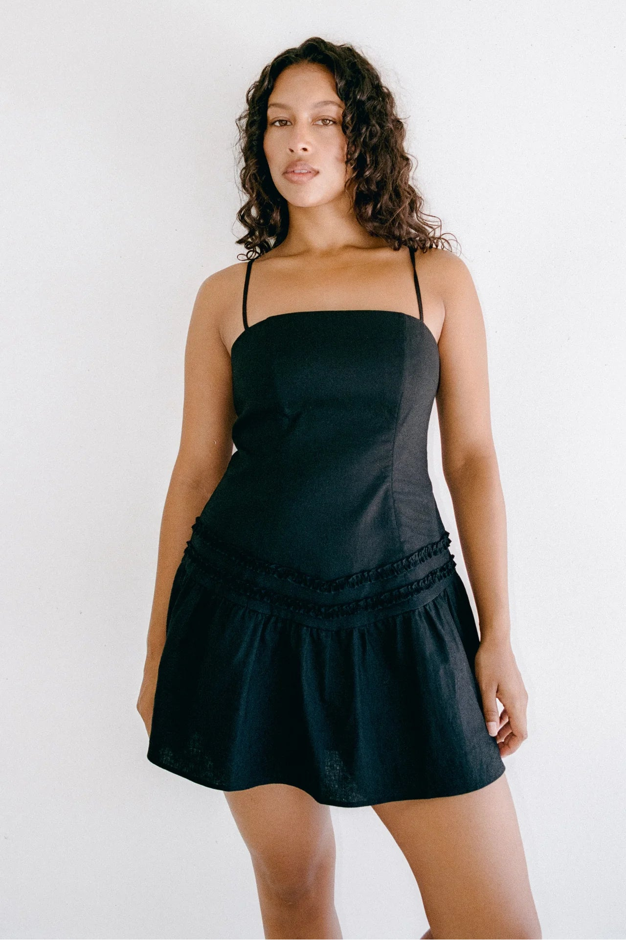 Maya Mini Dress Black