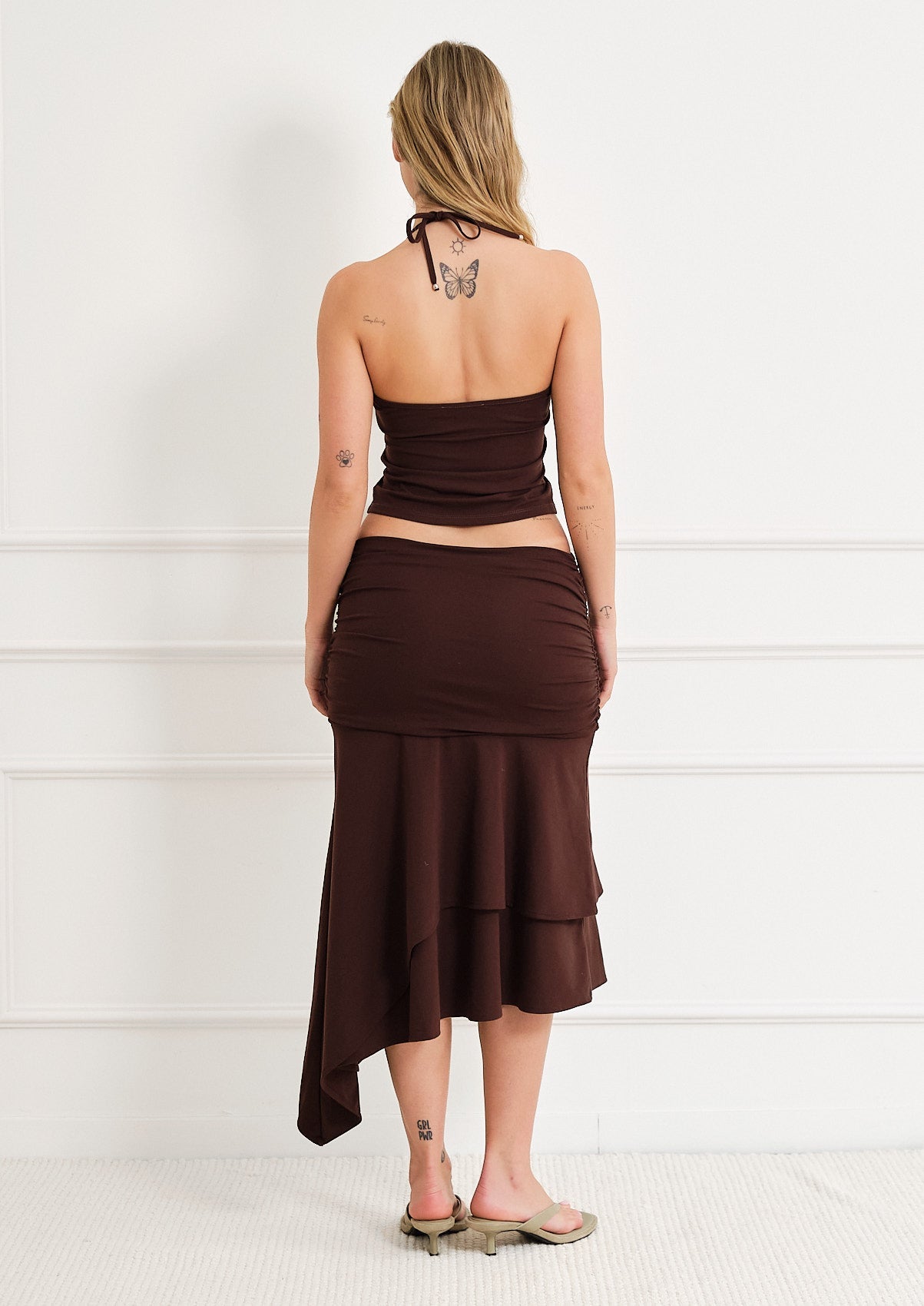 Gresca Skirt Chocolat