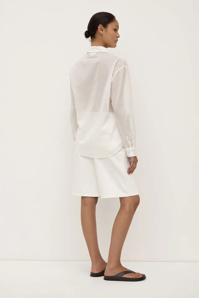 Ida Long Sleeve Shirt White