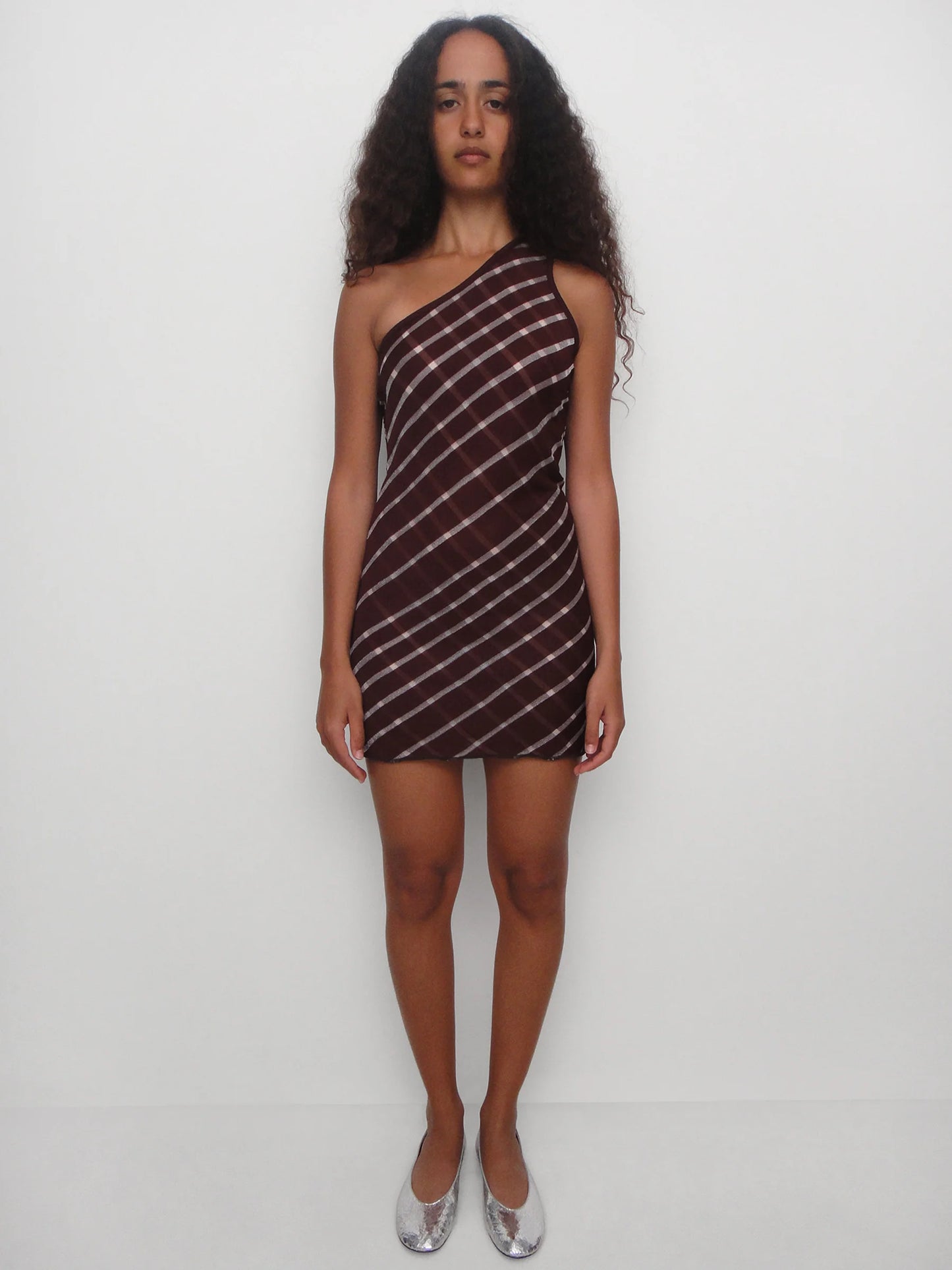 Irina Mini Dress Burgundy