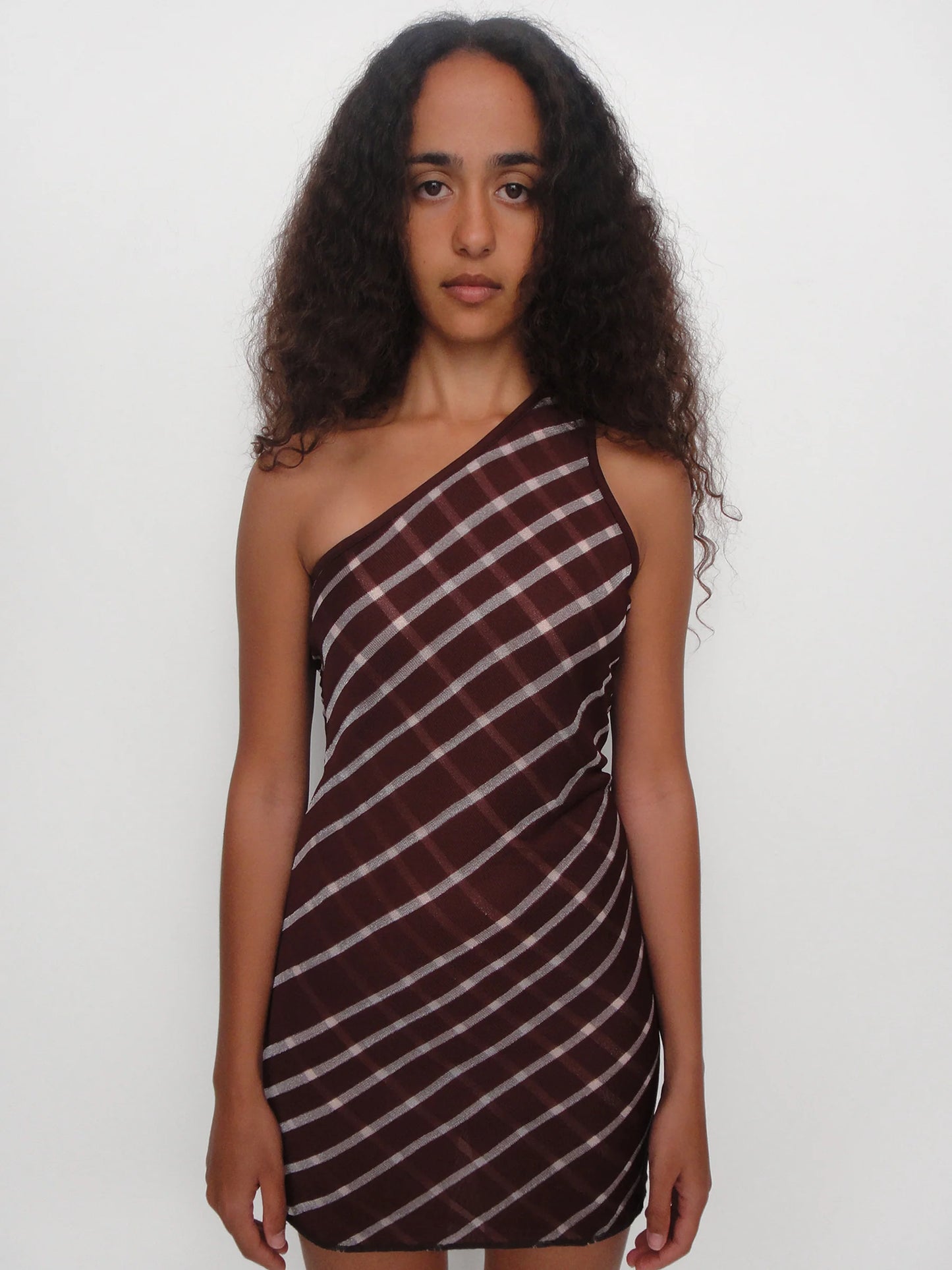 Irina Mini Dress Burgundy