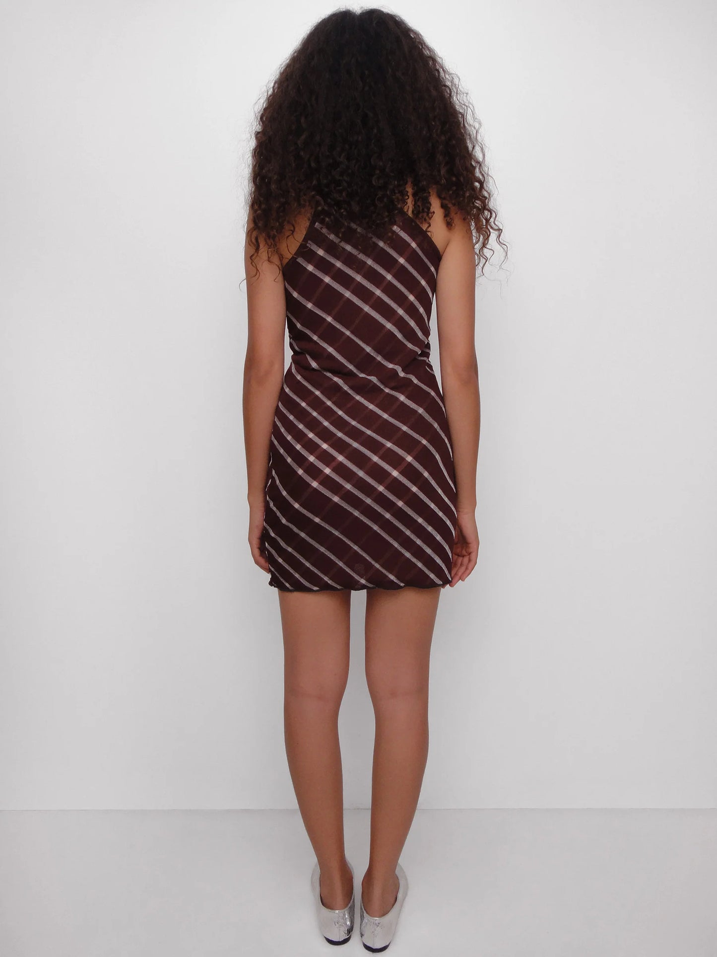 Irina Mini Dress Burgundy