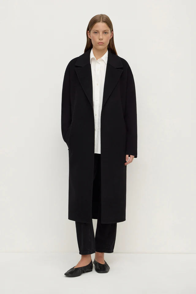 Ivy Wool Coat Black