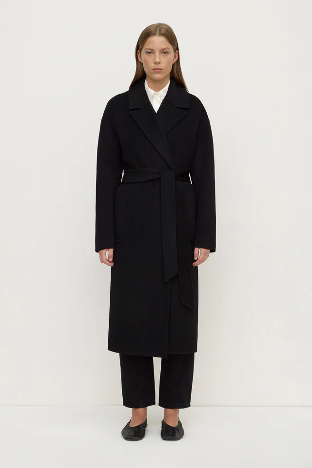 Ivy Wool Coat Black