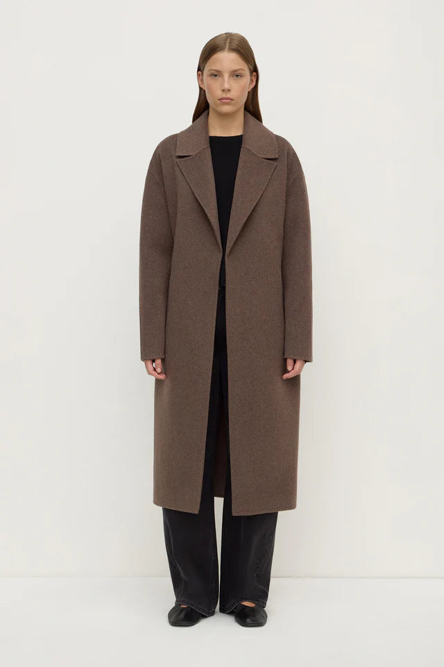 Ivy Coat Cocoa Marle