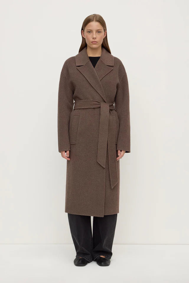 Ivy Coat Cocoa Marle