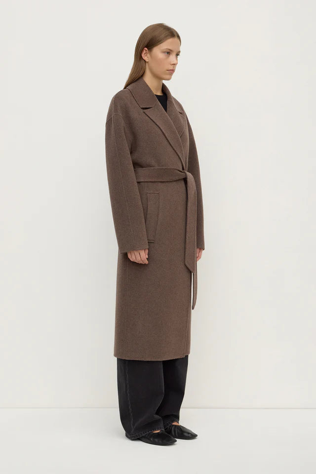 Ivy Coat Cocoa Marle