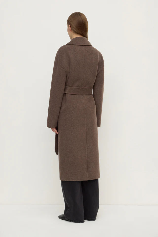 Ivy Coat Cocoa Marle