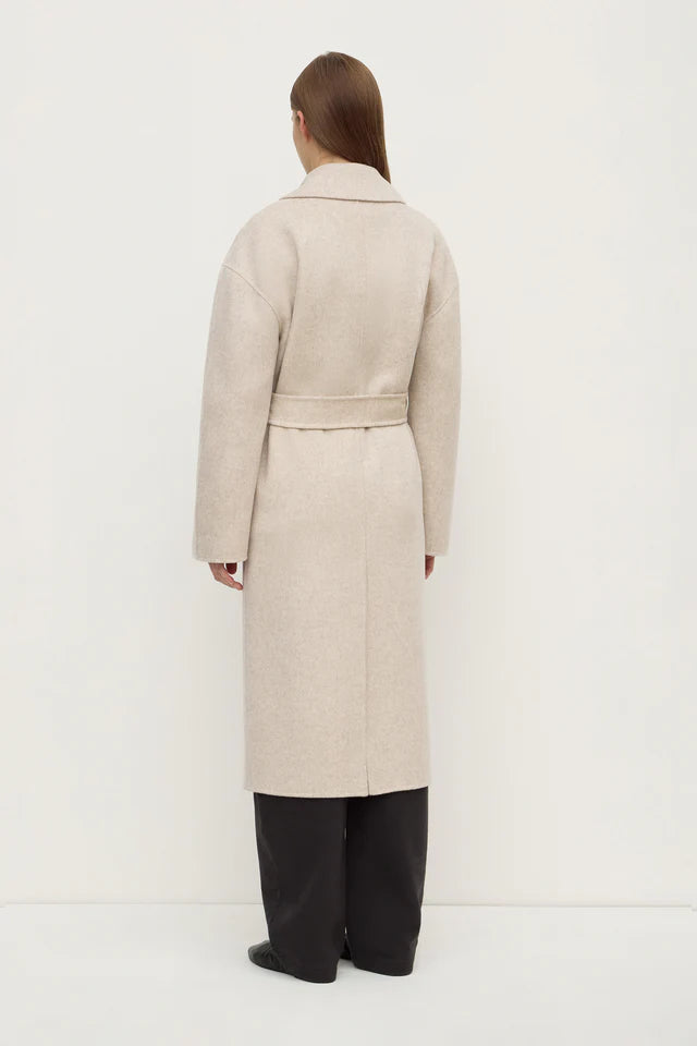 Ivy Wool Coat Oat Marle
