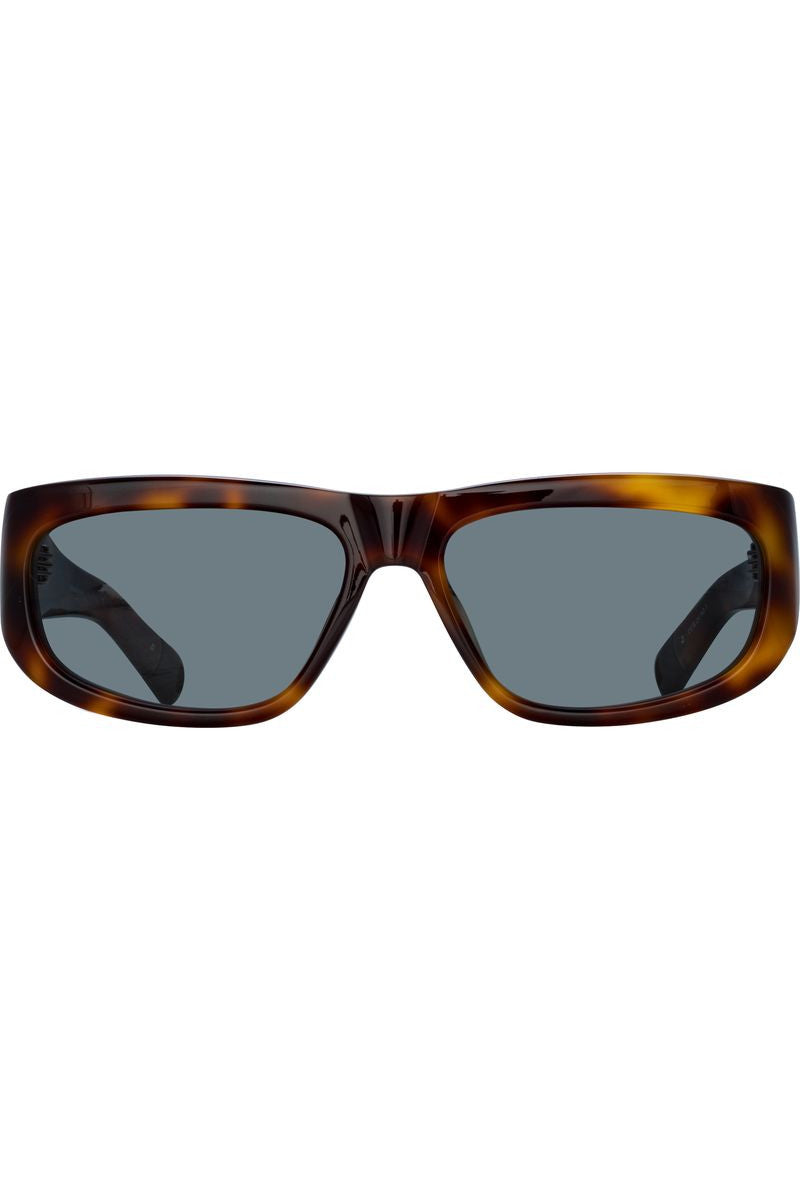 Jacquemus The Pilota Sunglasses Tortoise