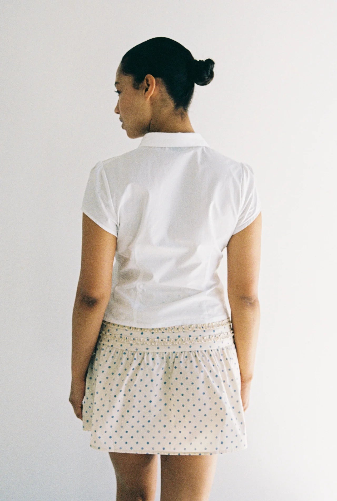 Annika Mini Skirt Polka Dot