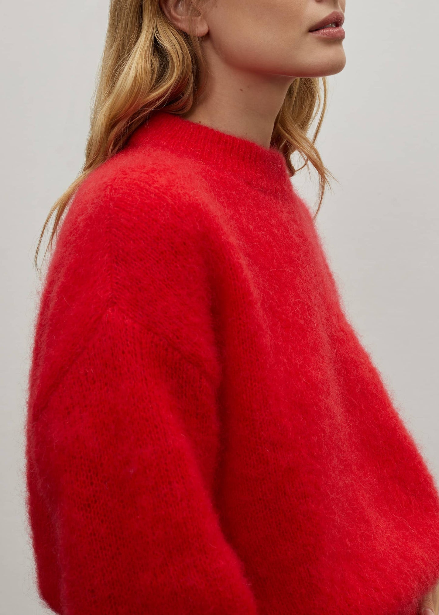 Jane Mohair Sweater Red