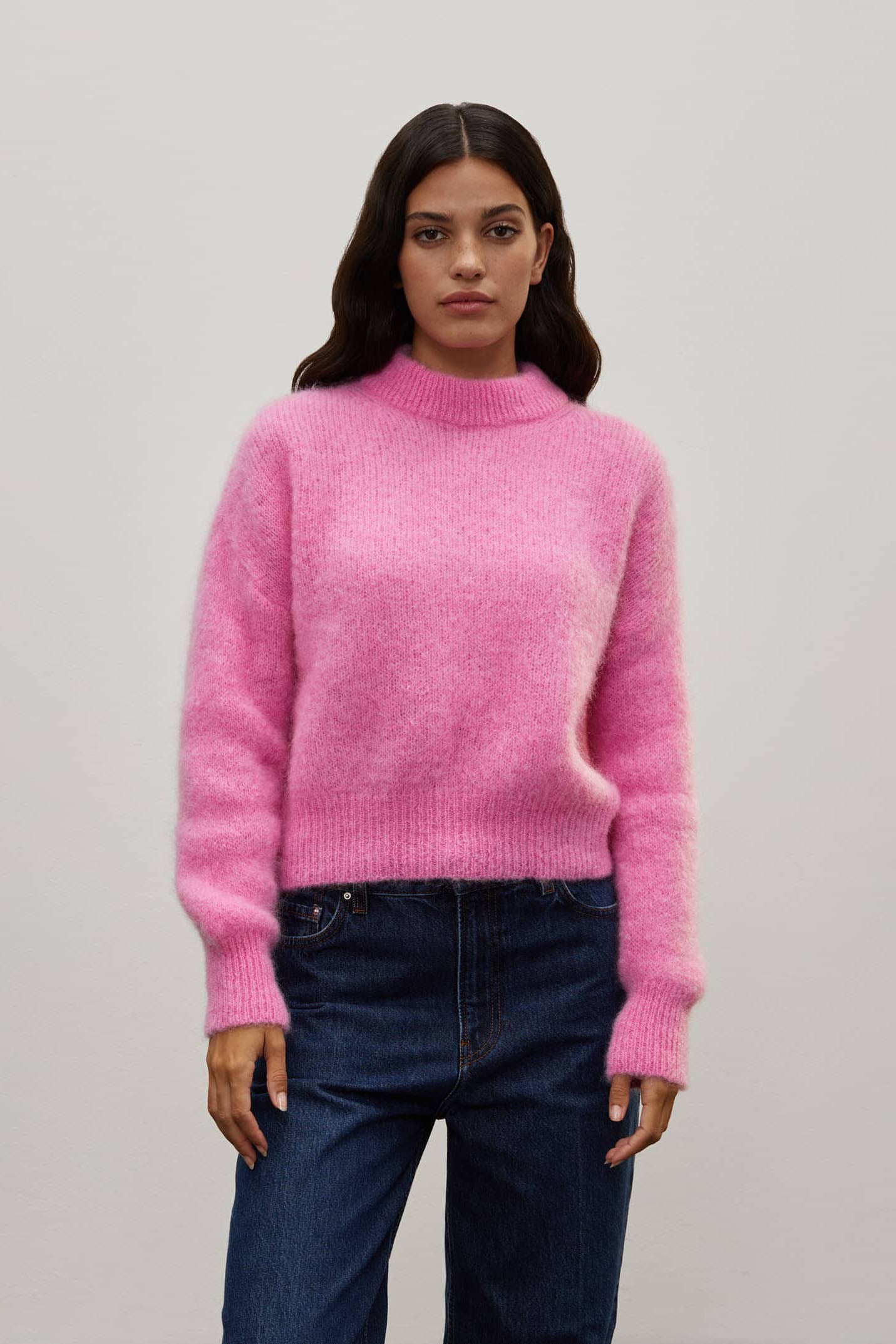 Jane Mohair Sweater Light Pink