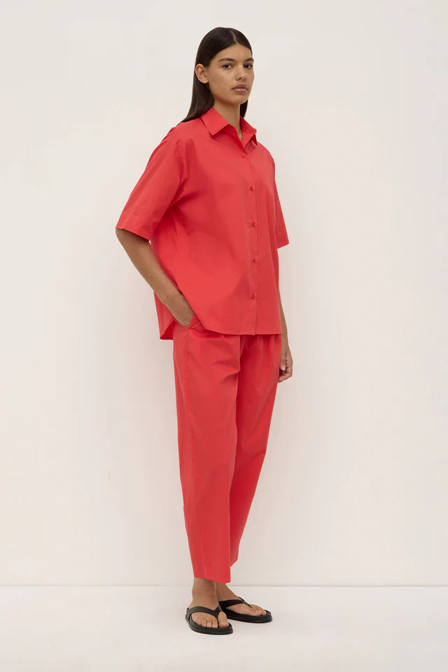 Joni Short Sleeve Shirt Chilli