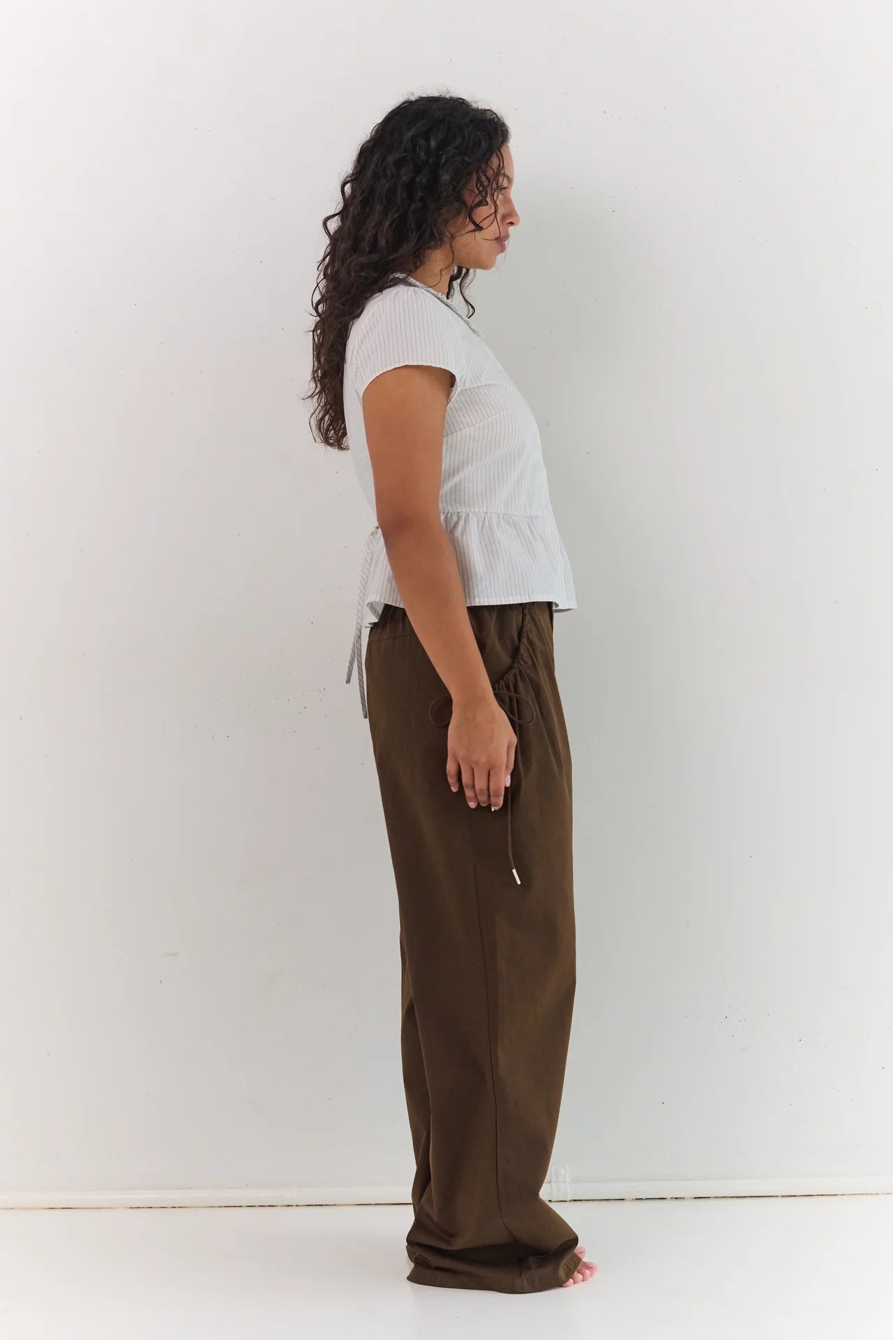 Emilie Blouse Pinstripe