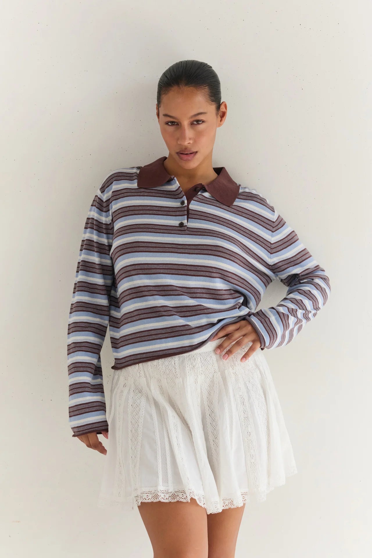 Elise Rugby Top Stripe