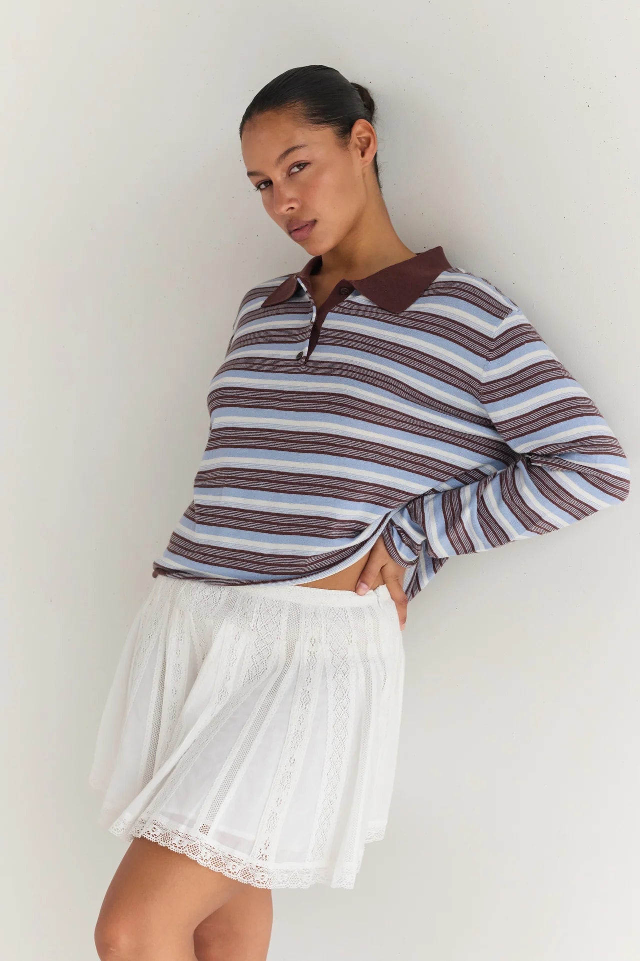 Elise Rugby Top Stripe