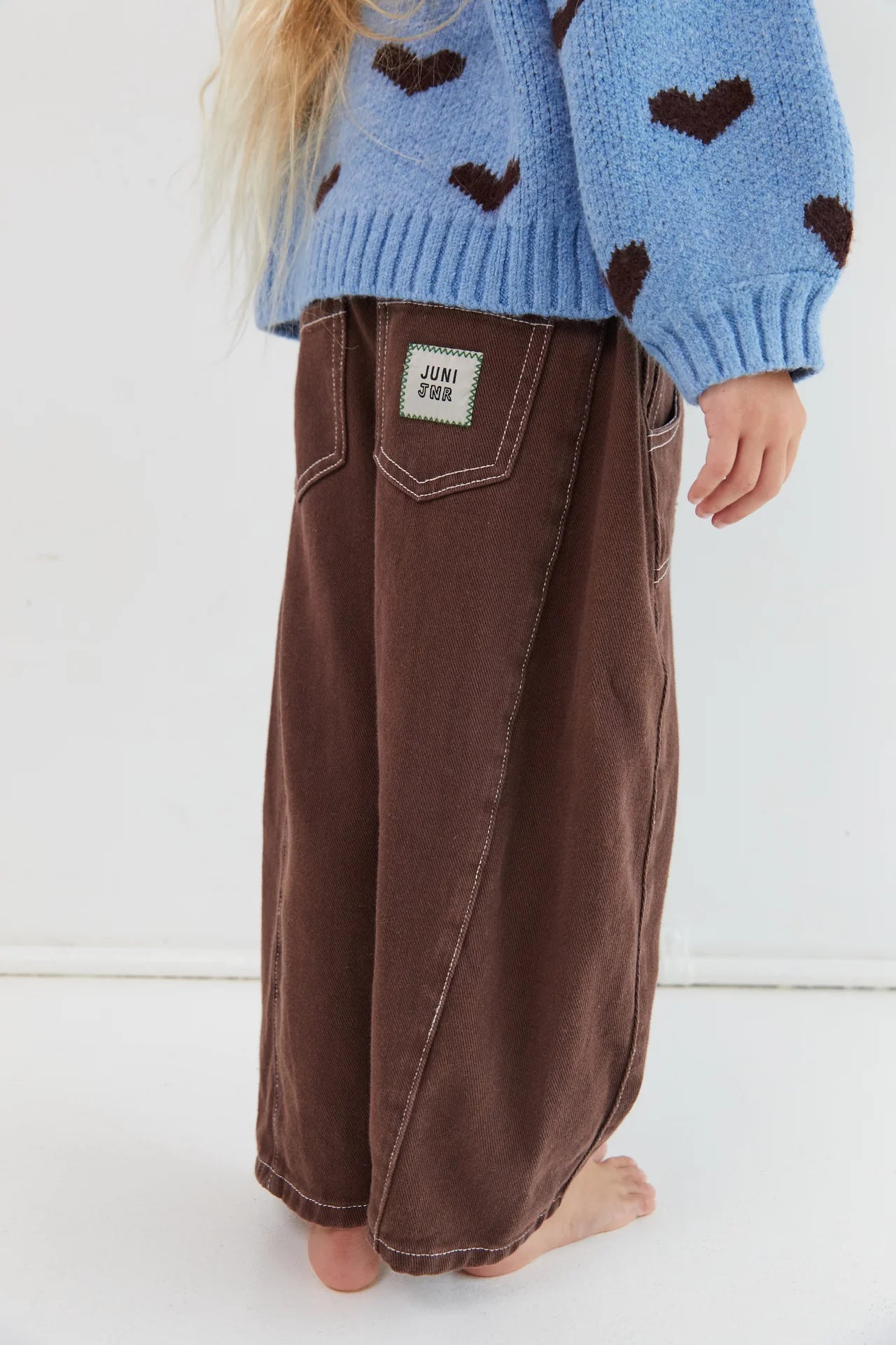 Dylan Barrel Leg Jean Cocoa