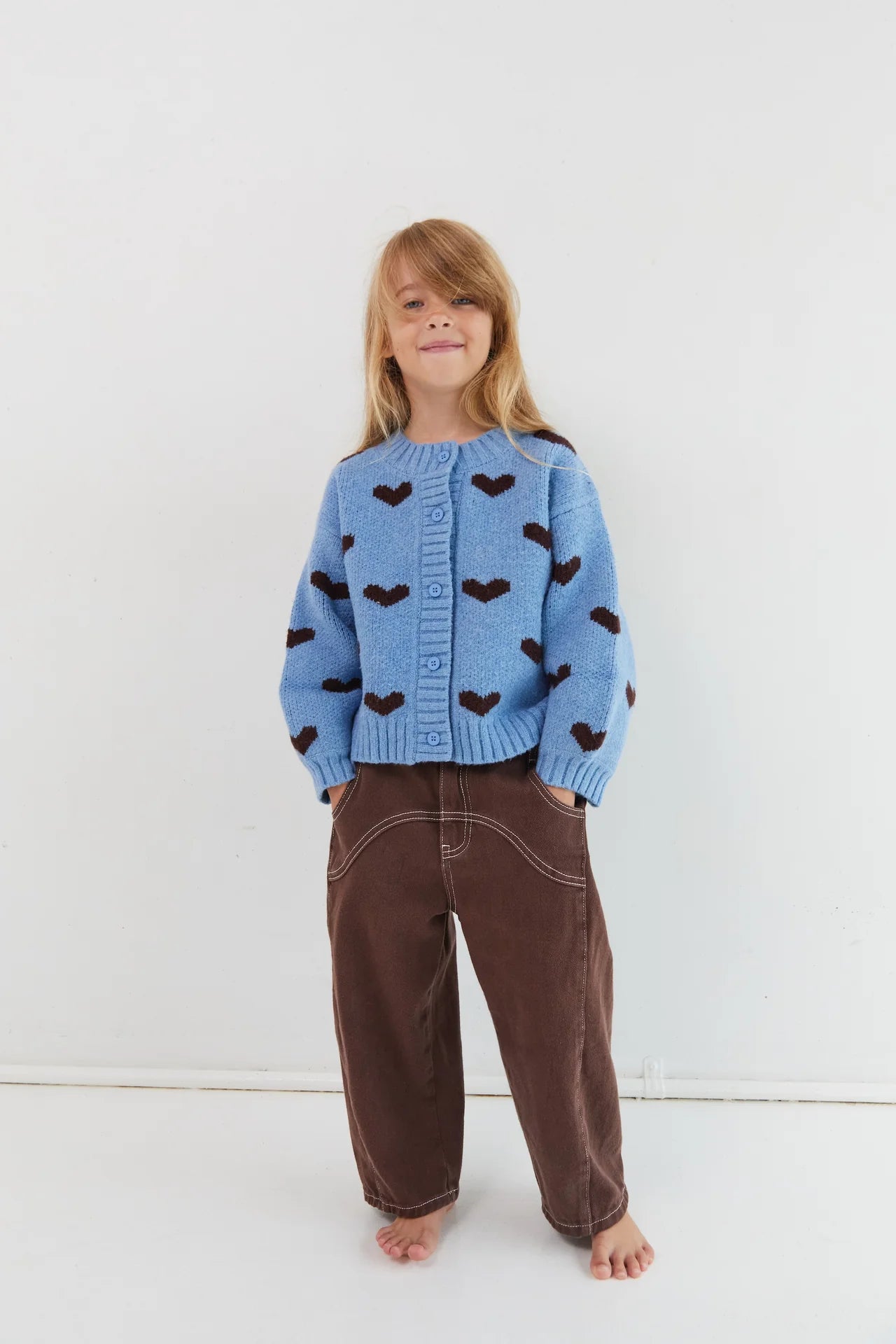 Dylan Barrel Leg Jean Cocoa