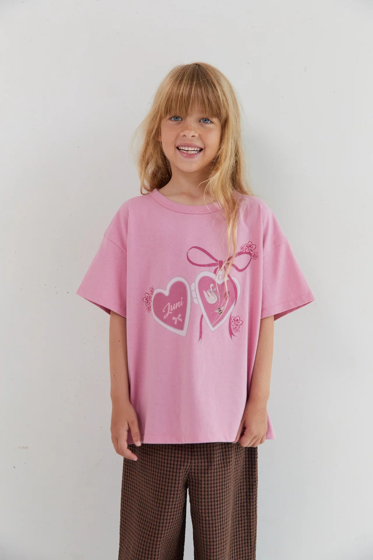Love Locket Tee Pink