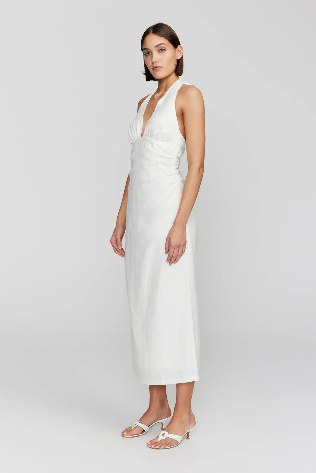 Kara Midi Dress Ivory