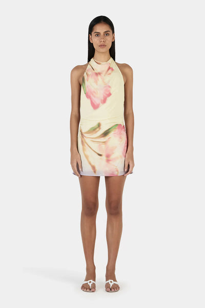 louisa mini dress For Love & Lemons Lace Babydoll Mini Dress