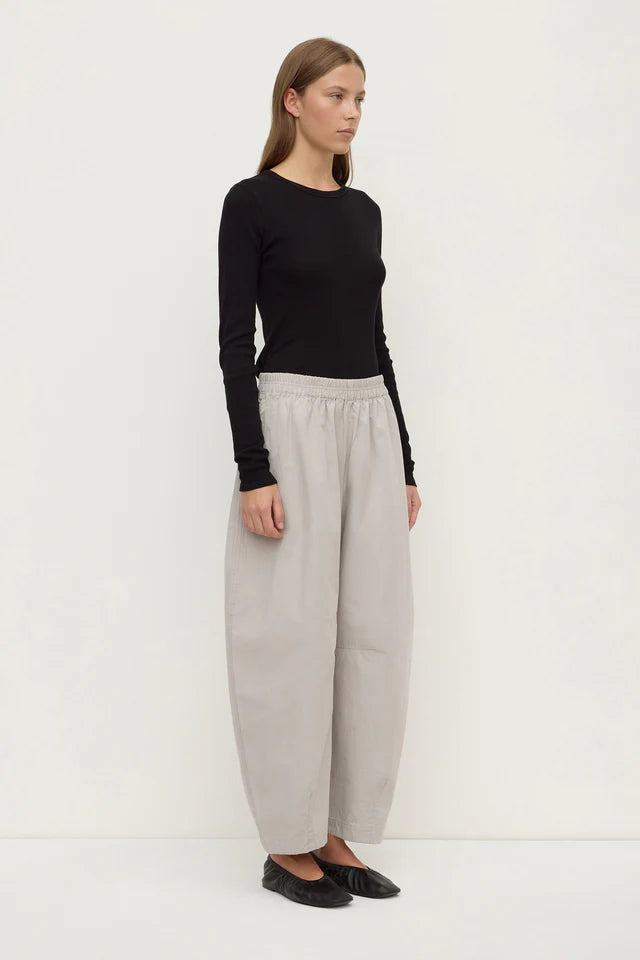Lola Barrel Pant Cement