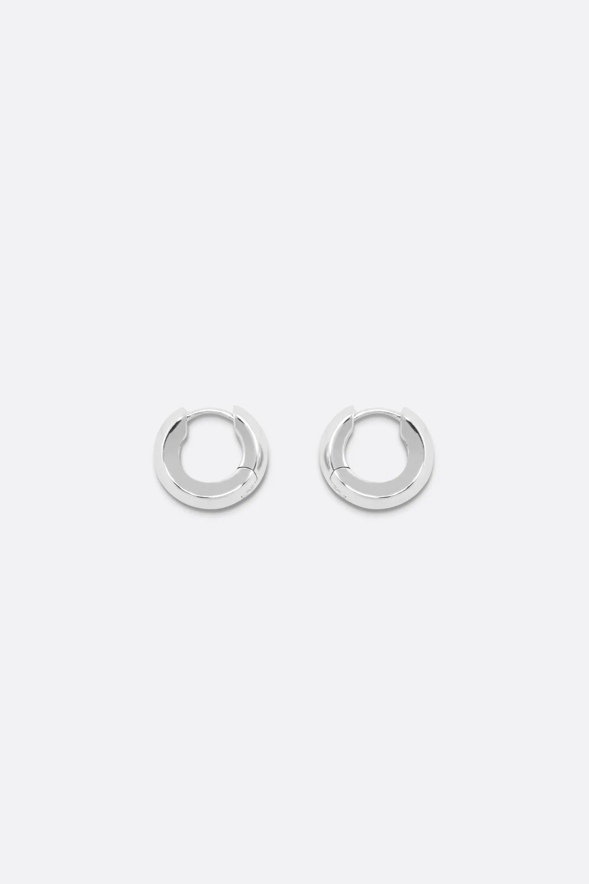 Low Beam Hoops Small Silver