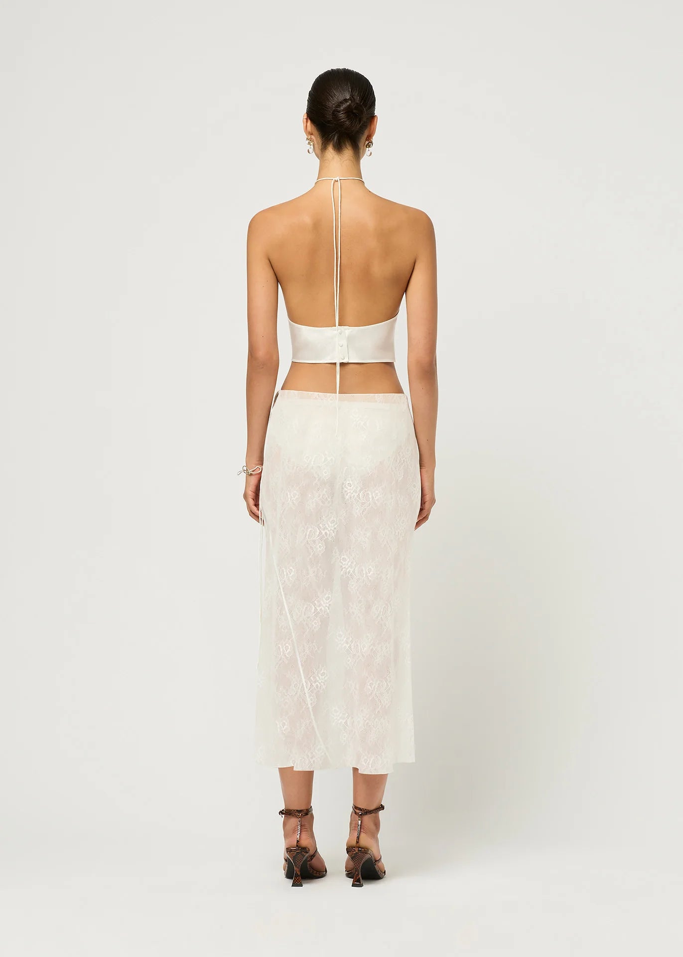 Lace Skirt Ivory