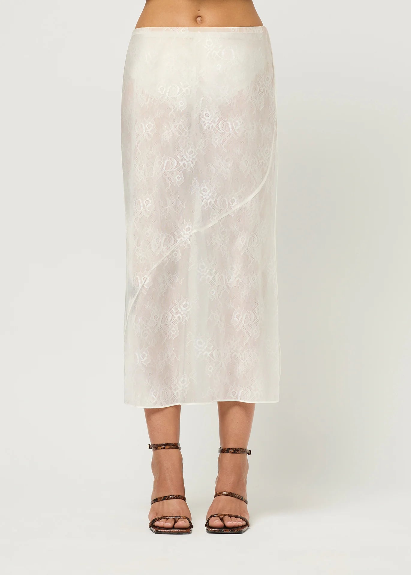 Lace Skirt Ivory