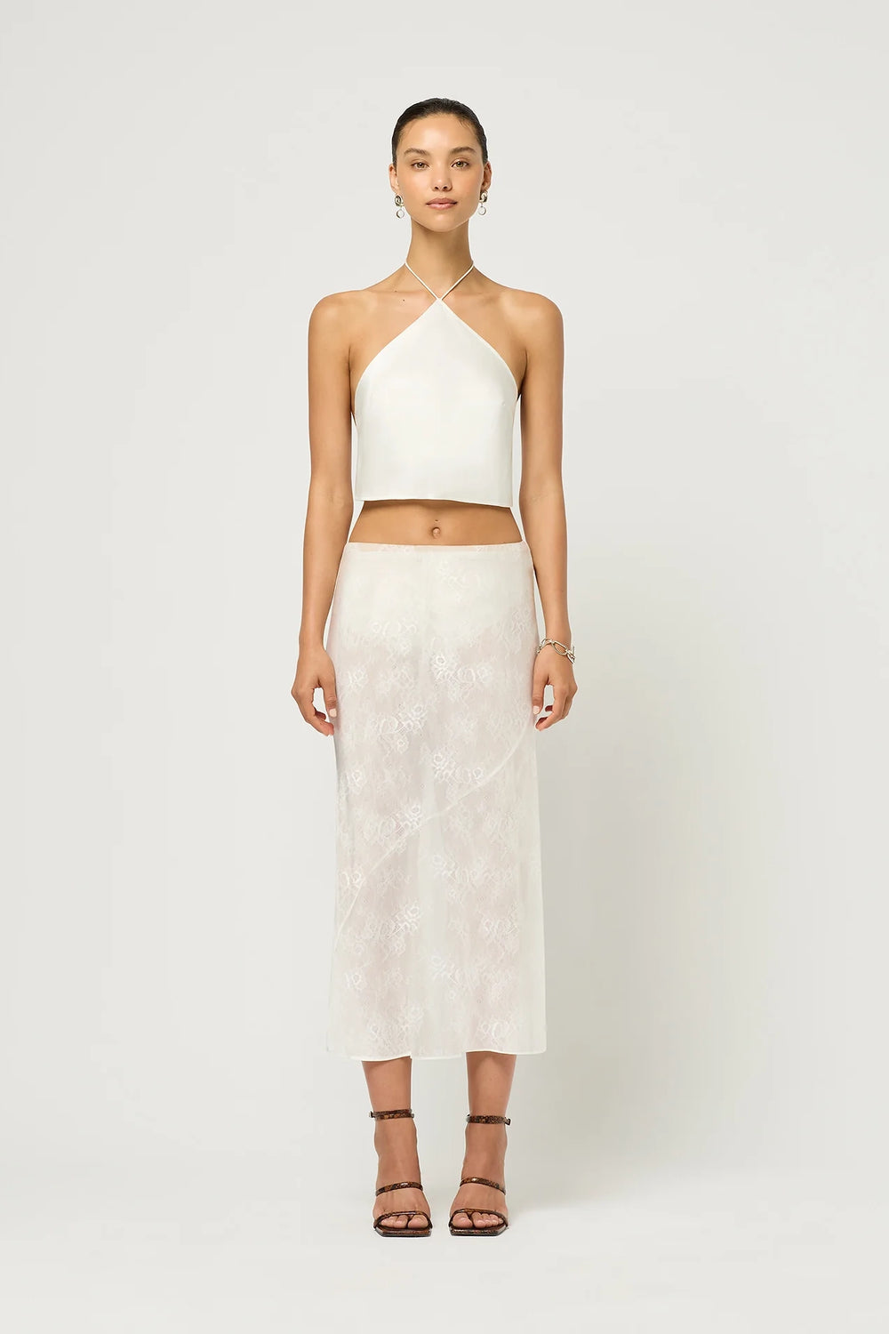 Lace Skirt Ivory