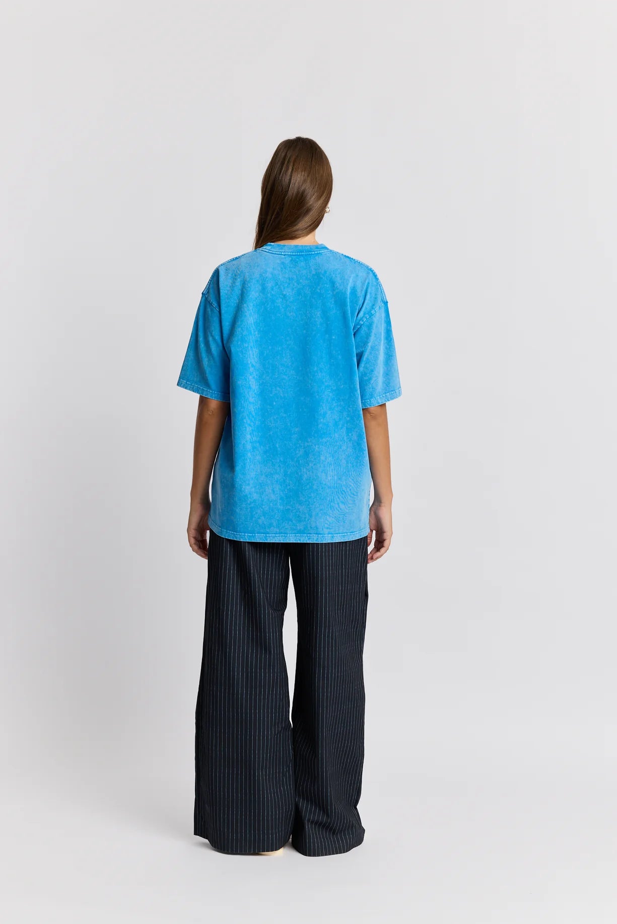 Seashell Oversize Tee Blue