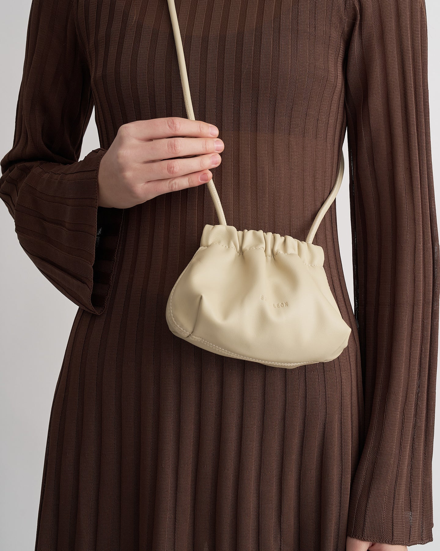 BRIE LEON Alma Mini Bag Cashew - Laneway Boutique