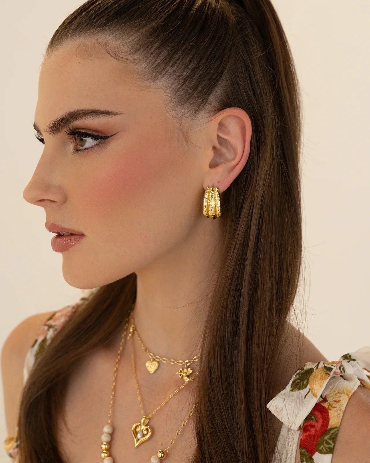 Jones Earrings Gold