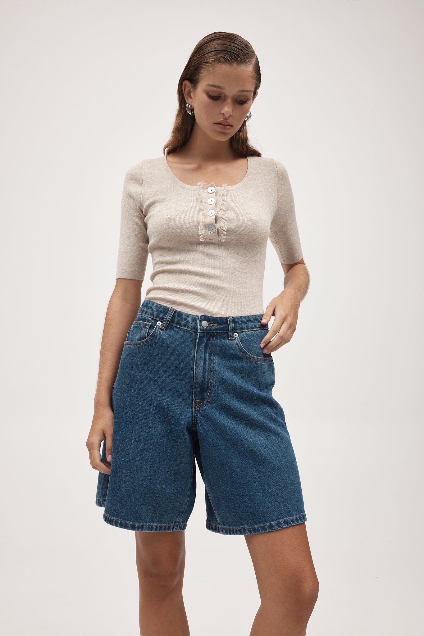 Relaxed Jean Short Heritage