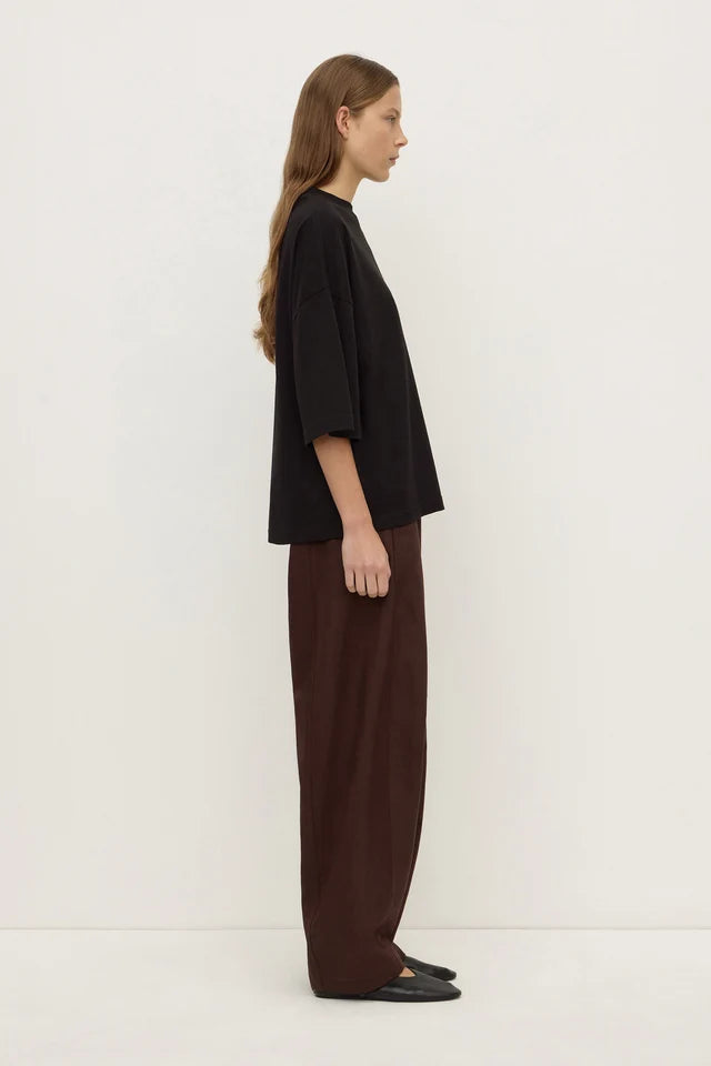 Assembly Label Max Cotton Oversized Tee Black