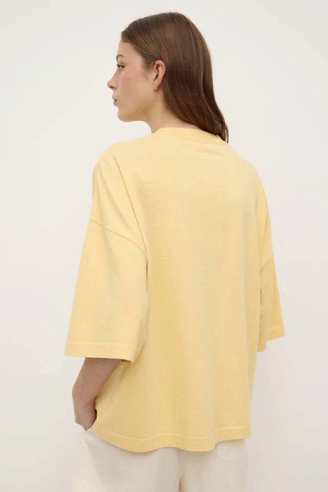 Max Cotton Oversized Tee Sunshine