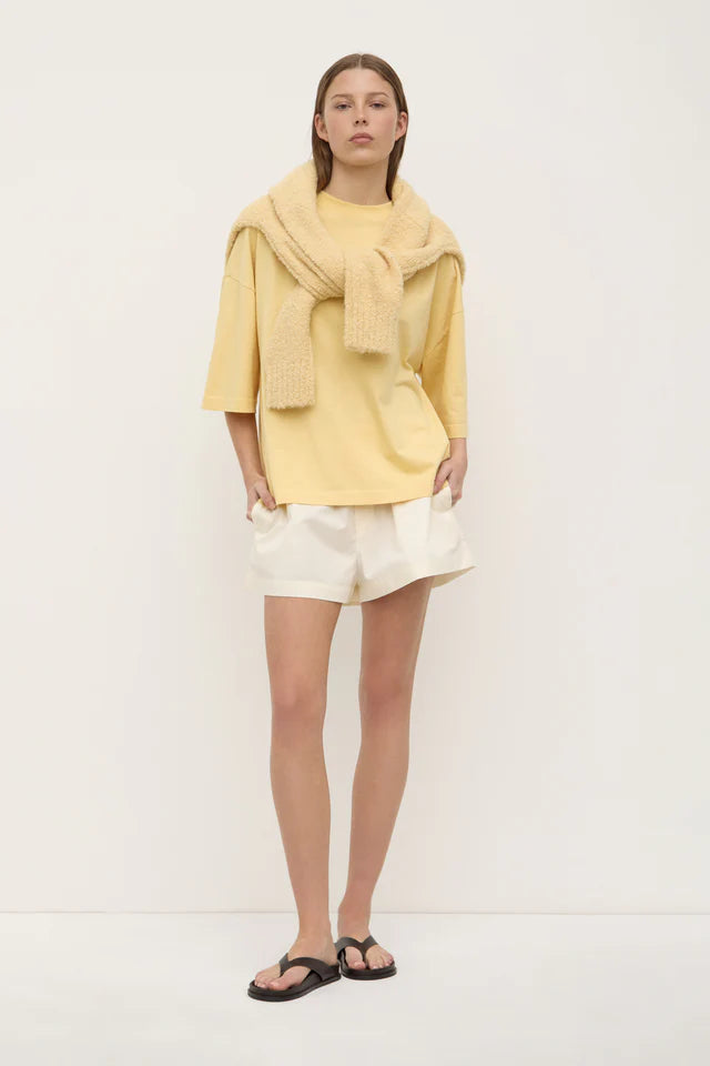Max Cotton Oversized Tee Sunshine