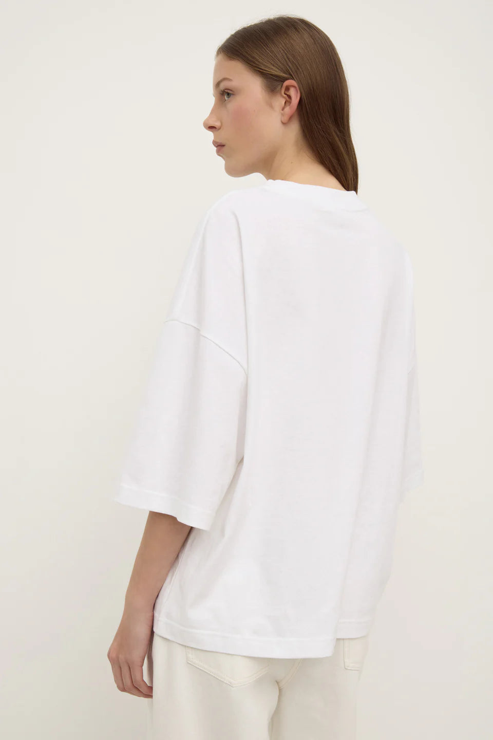 Assembly label Max Cotton Oversized Tee White